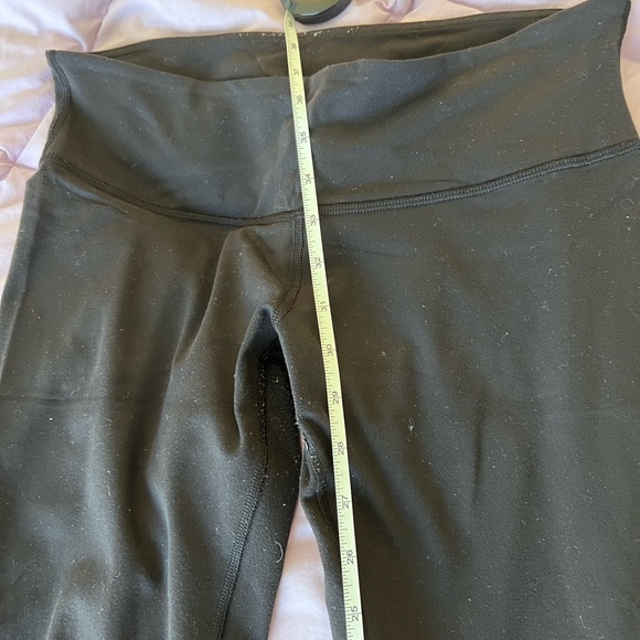 Black Lululemon leggings. Size 8 - Picture 2 of 4